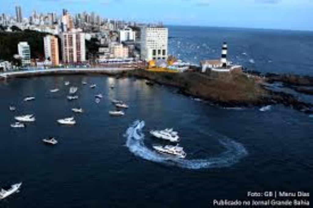 Maravilhoso Apartamento 2 Quartos Com Ofuro Porto Da Barra Salvador Summer Barra Flat Exteriör bild